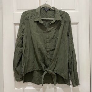 Green Button Down Shirt